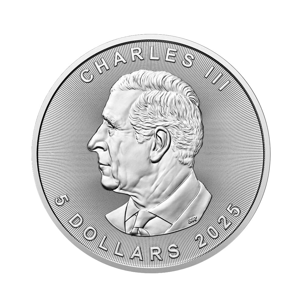 2025 1온스 실버 메이플 불리온 주화(Coin) 5$(CAD) 25ea